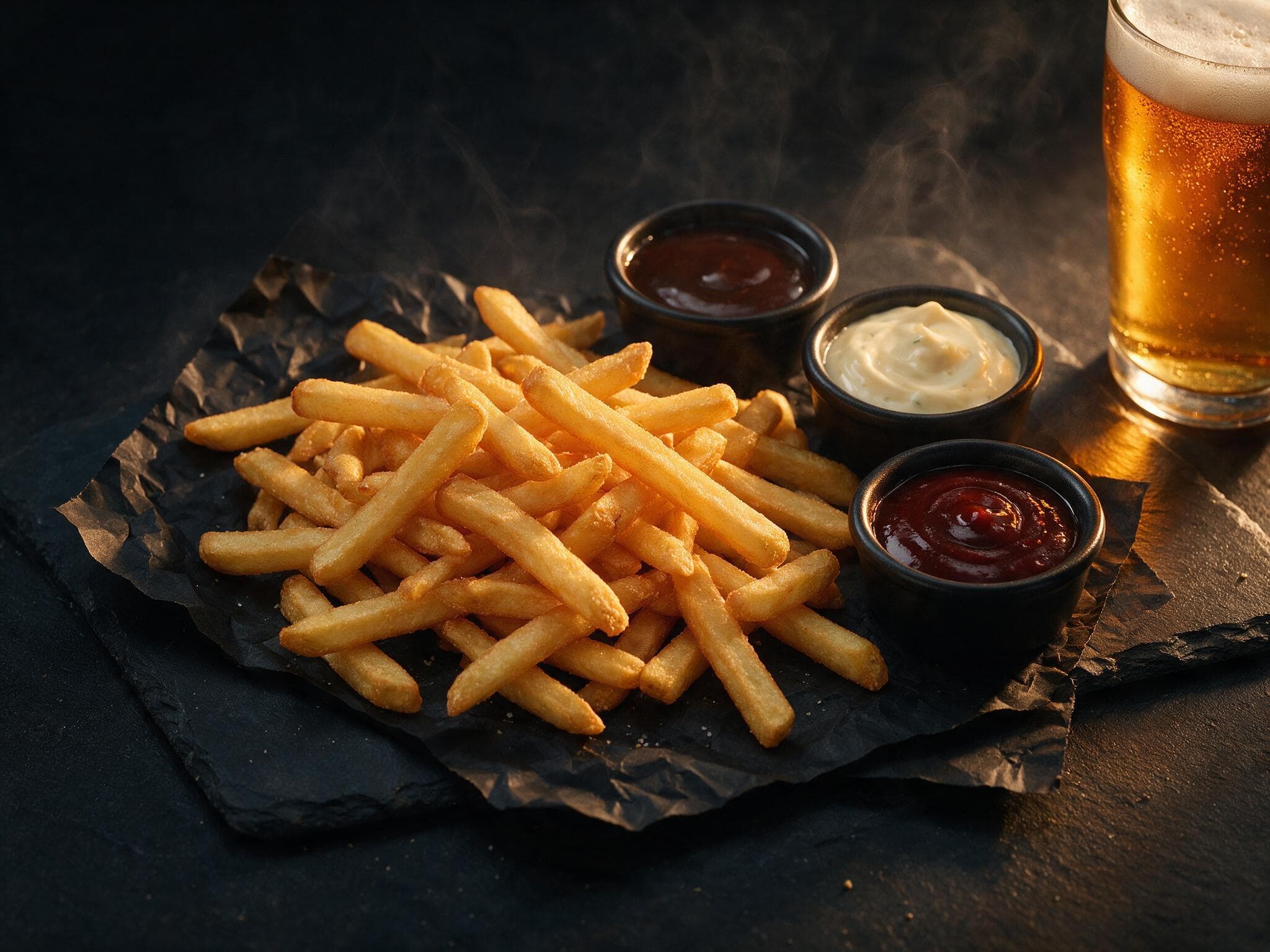 Fries und Dips